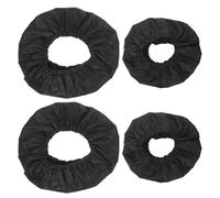 HONITANO 4pcs Stroller Wheel Covers: Scratch-Proof & Dustproof Tire Protectors for Baby Pushchairs Pram Portable Caster Sleeve Accessories for Outdoor Use