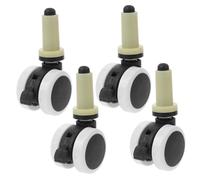 HONITANO 4pcs Swivel Caster Wheels Replacement for High Chairs and Dining Furniture Easy to Install Chair Wheels Smooth Rolling Furniture Castors Random Color