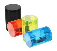 HONITANO 4pcs Ukulele Finger Sand Bell Set Plastic Musical Shakers Iron Beads Enhancing Rhythms and Musical Experience for Ukulele and Banjo Players the Go