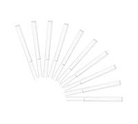 HONITANO 5 Pairs Acrylic Music Clips Transparent Sheet Music Holders for Pianists Musicians Clear Page Holders for Piano Books