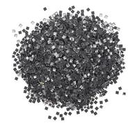 HONITANO 5000pcs Mini Glass Mosaic Tiles for Nail Art DIY Crafts Transparent Gray Manicure Decoration Charms Easy to Apply for Unique Stylish Nails Suitable for Home and Professional Use