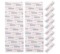 HONITANO 50pcs Breathable Waterproof Wound Care Strips 45x10mm - Gentle Skin-Safe Adhesive Scar Silicone Tape for Stretchable, Fast Healing and Medical Use in Hospitals