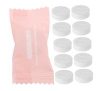 HONITANO 50pcs Compressed Disposable Face Towels Portable Travel Washcloths Soft Skin Friendly Towels for Camping Hiking Business Trips Compact Single Use