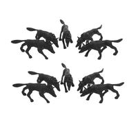 HONITANO 50pcs Dog Figurines for Realistic Police Dog Models for Sand Table Play Friendly Animal Enhancing Motor Skills Creativity and Social Interaction