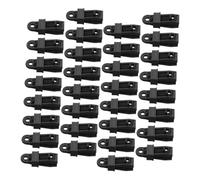 HONITANO 50pcs Heavy Duty Tent Clamps with Hooks for Outdoor Camping Large Weather-Resistant Tarp Clips Windproof Canopy Fasteners for Hiking and Tent Management