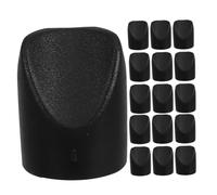 HONITANO 50pcs Heavy Duty V-shaped Folding Chair Foot Caps Inner Black Stability Plugs for Metal Padded Outdoor Chairs for Enhanced Safety and Floor Protection