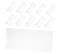 HONITANO 50pcs Pva Water Soluble Bags Carp Fishing Mesh Bait Bags for Solid Boilies Fast Dissolving Environmentally Friendly for All Season Use