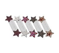 HONITANO 5pcs Invisible Hair Clip Comb Bangs Holders Star Hair Pins for Effortless Styling for Women for Work Events