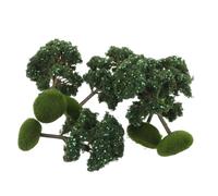 HONITANO 5pcs Miniature Sand Table Trees Realistic Plastic Apple Tree Models for DIY Crafts Micro Landscape Decoration Architectural Model Railway Accessories
