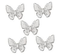 HONITANO 5pcs Nail Art Studs Fingernail Decoration Manicure Stickers Diy Patches Nail Art Tool for Women Ladies