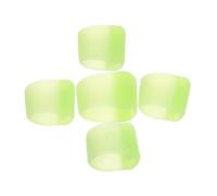 HONITANO 5pcs Pipa Finger Picks for Beginners Silicone Fingertip Covers for Adults Guitar Finger Protectors for Stringed Instruments Nail Protection for Sewing Counting Sorting Tasks