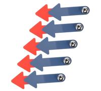 HONITANO 5Pcs Plastic Clock Hands for DIY Clock Making Replacement Needles for School Classroom Teaching Demonstration and Learning Practice