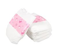 HONITANO 5pcs Reborn Doll Diapers Soft Doll Nappies Accessories Pretend Play Realistic Simulation Fit