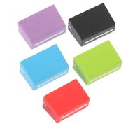 HONITANO 5pcs Rubber Mixer Slider Fader Knobs Replacement Caps with 4mm Inner Hole for Dj Console, Sturdy and Lasting Use, Assorted Colours, for Dj Accessories and Mixer Sliders