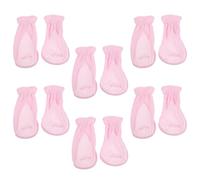 HONITANO 6 Pairs Women Fingerless Driving Gloves with UV Protection, Ice Silk Material, Comfortable Short Design for Outdoor Sports, Cycling, Hiking and Fishing in Summer