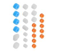 HONITANO 6 Sets Plastic Gear Kit for Rc Cars and Model Planes with Several Bore Sizes 2mm to 4mm, Replacement Motor Gears Enhancing Performance for DIY Robotics and Craft Projects