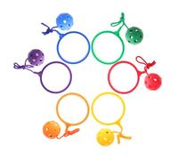 HONITANO 6pcs Ankle Skip Ball for Fun Cardio Exercise Indoor Outdoor Fitness Jump Game