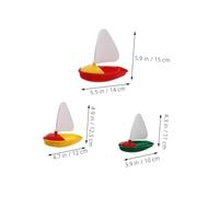 HONITANO 6pcs Colorful Plastic Sailing Boat for Lightweight Watercraft for Bath Pool Beach Play PP Material Bath Boats for Imaginative Outdoor Water Adventures and Coordination Development