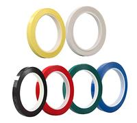 HONITANO 6pcs Colorful Violin and Cello Fingerboard Tape Stickers, Finger Position Practice Guide for Beginners, Multi-color Phoneme Marking Adhesive Tape for String Instrument Accessories