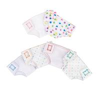 HONITANO 6Pcs Doll Diapers Adjustable Tape Doll Accessories for Pretend Play Comfortable Easy Off Clothes for Little