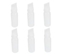 HONITANO 6Pcs Dye Root Comb Applicator Bottle 6.68X1.77X1.77 in ABS Easy to Squeeze Suitable for Hair Dying Hair Styling and Use