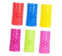 HONITANO 6pcs Foot Massage Pads Acupressure Reflexology Walking Mat for Feet and Legs Multi Color Toe Pressure Plate for Relaxation and Relief Non Slip Surface for Home and Office Use
