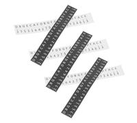 HONITANO 6pcs Key Kalimba Stickers Kalimba Learner Labels Thumb Piano Note Stickers for Beginners Musical Training Staff Decals Removable Note Markers