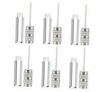 HONITANO 6pcs Lip Balm Bottles Refillable Lip Gloss Tubes Leak Cosmetic Containers Lotion Mascara Storage