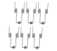 HONITANO 6pcs Metal Torsion Springs for Hair Curling Irons Replacement DIY Accessories for Professional and Home Styling High Temperature Resistant Fit for Multiple Brands