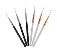 HONITANO 6pcs Micro Spiral Eyelash Eyebrow Brushes with Bendable Heads for Precise Lash Extension and Brow Lamination Makeup Tools Ultrafine Detailing Applicators for Expert Eye Contour