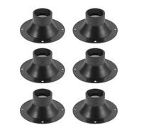 HONITANO 6pcs Plastic Treble Horns for Speakers High-frequency Tweeter Horns Home Theater Audio Sound System Compact Design for Clear Stage and Hi-fi Sound Projection