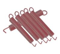 HONITANO 6pcs Tremolo Springs Electric Guitar Tremolo Bridge Spring for Replacements Tension for Noiseless Saddle Guitar Parts for Electric Bridge Accessory