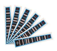HONITANO 6pcs Violin Fingerboard Stickers Fretboard Markers for Beginners Practical Finger Position Labels for Students Easy to Install Music Teaching Tools