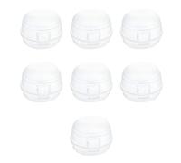 HONITANO 7pcs Gas Stove Knob Covers Safety Guard for Kitchen Non Adhesive Installation Easy to Pets from Accidents Fits All Stove Styles