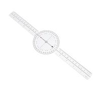 HONITANO 8-inch Rotary Goniometer Plastic Angle Protractor Multifunctional Measurement Tool for Physiotherapy and Joint Angle Assessment
