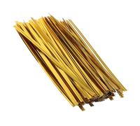 HONITANO 800 Pcs Ties for Candy Bread Gift Bags Sturdy Closure for Treat Wrapping Festive Shiny Gold Wire Ties Easy to Twist and Secure Party Favors and Snacks