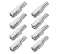 HONITANO 8pcs Bicycle Training Wheel Axle Extender Bolts for Bike Rear Stabiliser Support, Heavy Duty Metal Bolts Smooth Transition and Enhanced Stability for Safe Riding