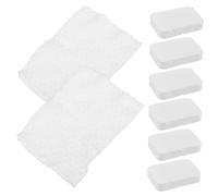 HONITANO 8pcs Cotton Pads for Makeup Removal Thick Pattern Soft and Compressed Design for Beauty Salons and Personal Use Cleanses Without Greasy Residue White