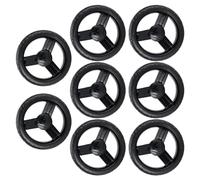 HONITANO 8pcs Eva Stem Caster Replacements Stroller Front Wheels for Boy Girl Carriage Fixed Caster Assembly Front Castor Wheel for Boy Girl Chair and Pet Stroller Use
