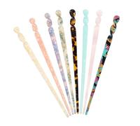 HONITANO 8pcs Hair Bun Sticks Chopstick Hairpins Multi-color Hair Bun Stick for Women Girls Stylish Accessories
