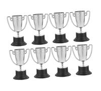 HONITANO 8Pcs Mini Trophy Cups Lightweight Plastic Race Game Prizes Party Favors Classroom Awards Sports Event Decorations