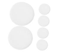 HONITANO 8pcs Round Velvet Puff Makeup Soft Sponge for Cosmetics Foundation Random Color