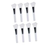 HONITANO 8pcs Silicone Facial Mask Brush with Handles Smooth Makeup Applicators for Precise Face Mask Application Reusable Professional Cosmetic Tools for Eyes and Nose Areas