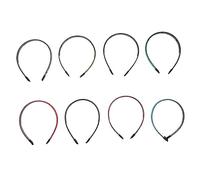 HONITANO 8pcs Slip Glitter Headband for Boys and Girls Pack for Boy Girl's Parties and Daily Wear Girls Will Love These Hairbands for Festivals and School Activities