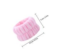 HONITANO 8pcs Waterproof Spa Wristbands for Washing Face, Absorbent Cloth Wrist Wash Bands Multi-color Set, Comfortable and Portable Towel Wristbands for Skincare and Bath Use