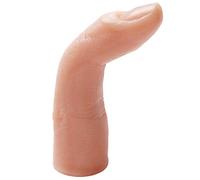 HONITANO Acrylic Nails Practice Fingers Silicone Fake Nail Training Set with Flexible Joints and Manicure Skill Development Skin-friendly Material (6.8 * 1.85 * 1.85cm Light Color)