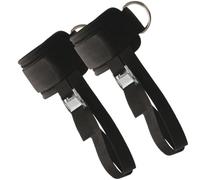 HONITANO Adjustable Ankle Cable Straps with Double D-ring and Breathable Mesh, Single Dumbbell Ankle Band for Leg Extension and Workout, Compatible with Cable Machines for Women and Men