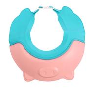 HONITANO Adjustable Baby Shower Cap Pink Toddler Visor Hat Protective Ear Cover Hair Washing Shield Bathing Hat for Boys and Girls Bath Safety Bathroom Accessories