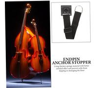HONITANO Adjustable Cello Endpin Stopper Non Slip Anchor Skid Resistance Device Durable Protector Mat for Cellists with Comfortable Positioning and Floor Safe Design