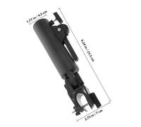 HONITANO Adjustable Golf Umbrella Holder Clip for Push Cart Lightweight Portable Umbrella Stand with Secure Clamp Versatile Use for Golf and Outdoor Activities Black